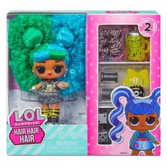 Papusa lol surprise hair hair hair, s2, rebel