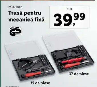 Lidl Parkside trusă pentru mecanică fină 1 set Ofertă