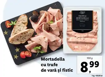 Deluxe mortadella cu trufe de vară și fistic 100g