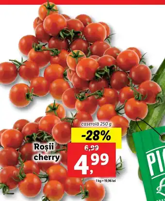 Lidl Lidl piața roșii cherry caserolă 250g Ofertă