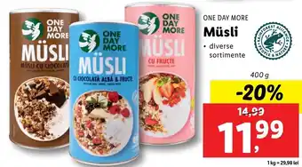 One day more müsli 400g