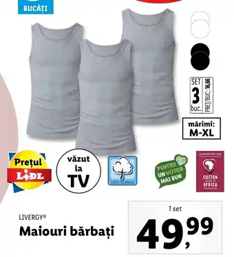 Livergy maiouri bărbați 1 set