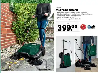 Lidl Parkside mașină de măturat 1 buc Ofertă