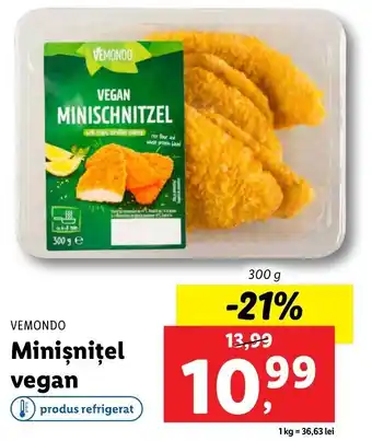 Vemondo minișnițel vegan 300g