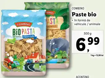 Lidl Combino paste bio 500g Ofertă