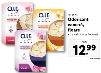 Lidl W5 odorizant cameră floare 75ml Ofertă