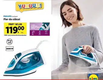 Lidl Philips fier de călcat 2000w 1 buc Ofertă