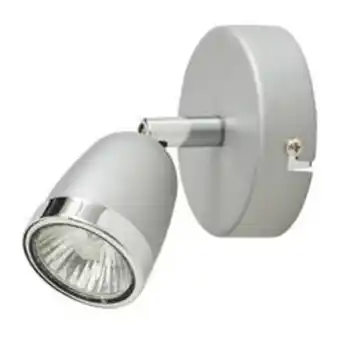 Plafoniera led, 1 x 35 w, gu10, 240 v, metal, argintie • apheliotes