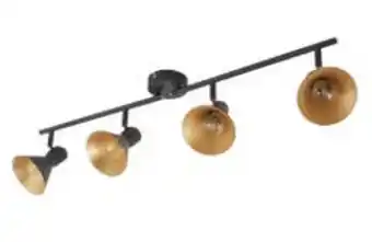 Brico Depôt Plafoniera led, neagra, 4 x 120 w, e 14, 240 v, metal • kedros Ofertă