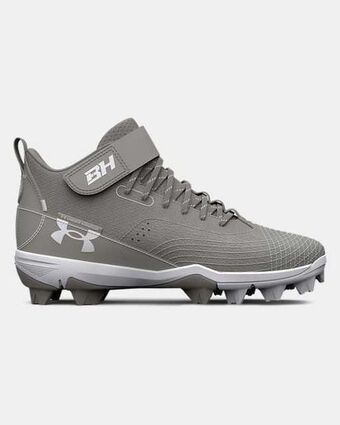 Boys' ua harper 7 mid rm jr. baseball cleats