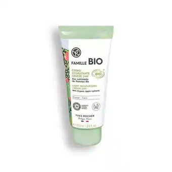 Cremă hidratantă lejeră 24h cu extract de măr bio