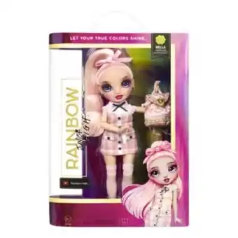 Papusa rainbow surprise, high junior doll, series 2, bella, 582960