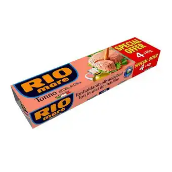 Ton in ulei de masline rio mare, 4 x80 g
