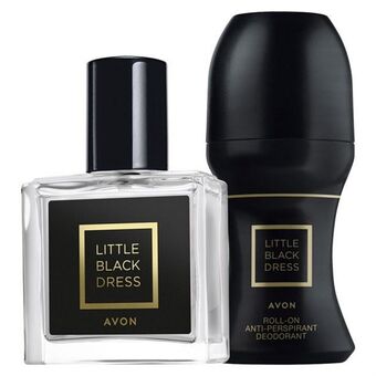 Set little black dress