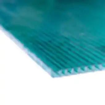 Policarbonat celular, verde, 1 x 2,10 m x 8 mm