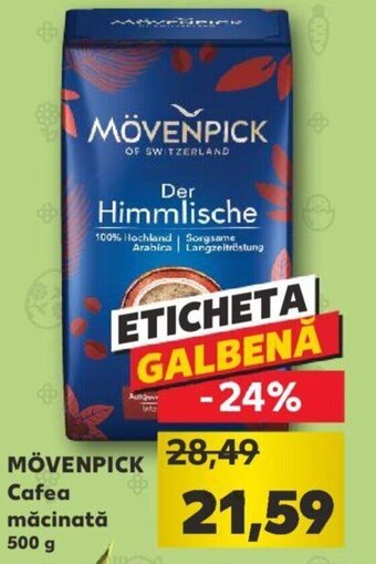 Kaufland Mövenpick cafea măcinată 500g Ofertă