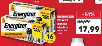 Energizer power baterii alcaline 1 set