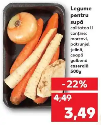 Kaufland Legume pentru supă 500g Ofertă