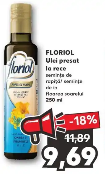 Kaufland Floriol ulei presat la rece 250ml Ofertă