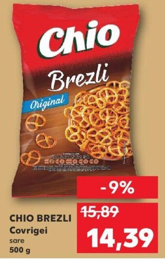 Kaufland Chio brezli covrigei 500g Ofertă
