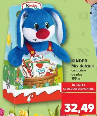 Kaufland Kinder mix dulciuri 133g Ofertă