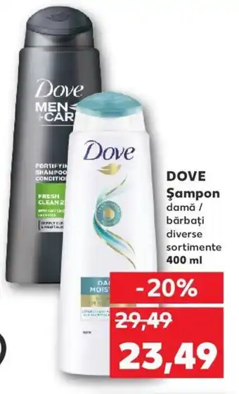 Kaufland Dove șampon 400ml Ofertă