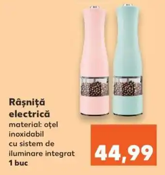 Kaufland Spice & soul râșnită electrică 1 buc Ofertă