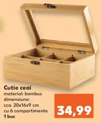 Kaufland Spice & soul cutie ceai 1 buc Ofertă