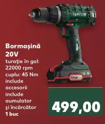 Parkside bormașină 20v 1 buc