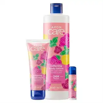 Set avon care cu apă de trandafiri
