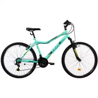 Altex Bicicleta mtb dhs terrana 2604, roata 26", 18 viteze, schimbator shimano, frana v-brake, turcoaz Ofertă