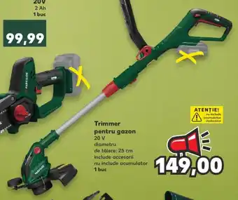 Kaufland Parkside trimmer pentru gazon 1 buc Ofertă