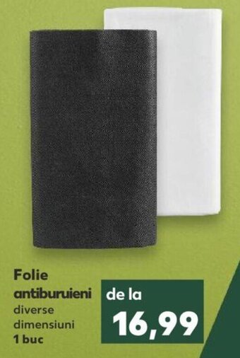 Kaufland Parkside folie antiburuieni 1 buc Ofertă