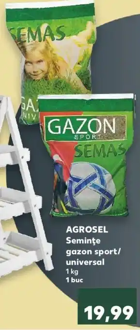 Agrosel semințe gazon sport / universal 1 buc