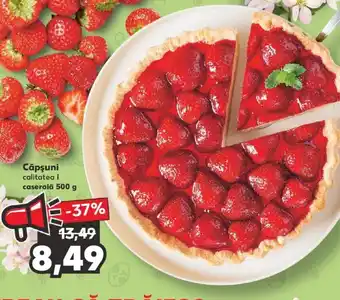 Kaufland Căpșuni caserolă 500g Ofertă