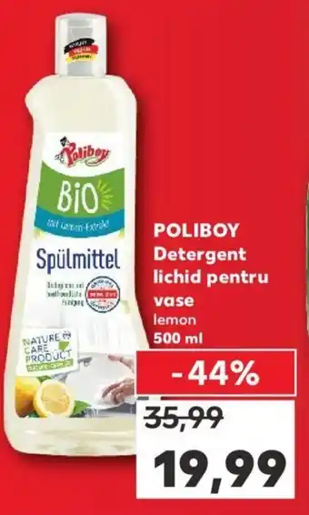 Kaufland Poliboy detergent lichid pentru vase 500ml Ofertă