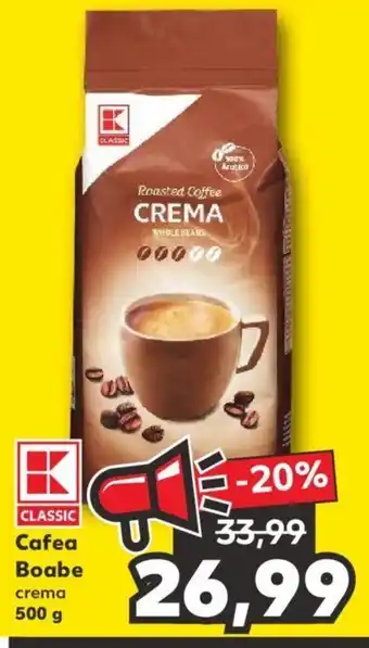 Kaufland Kaufland classic cafea boabe 500g Ofertă