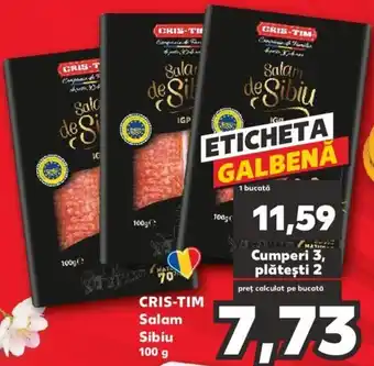 Cris-tim salam sibiu 100g