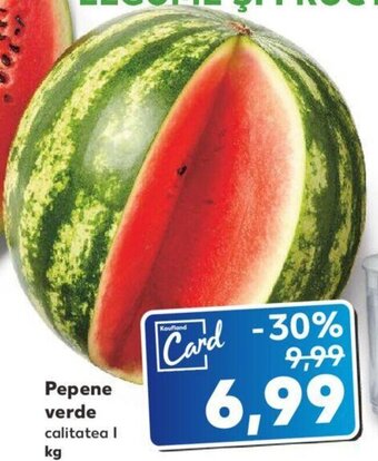 Kaufland Pepene verde kg Ofertă