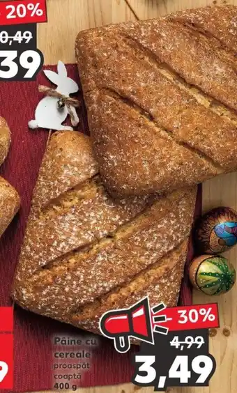 Kaufland Pâine cu cereale 400g Ofertă