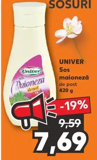 Kaufland Univer sos maioneză 420g Ofertă