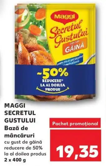 Kaufland Maggi secretul gustului bază de mâncăruri 2 x 400g Ofertă
