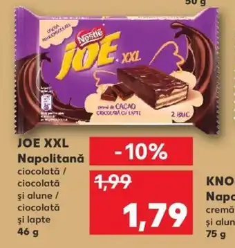 Nestle joe xxl napolitană 46g