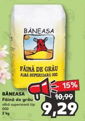 Kaufland Băneasa făină de grâu 2kg Ofertă