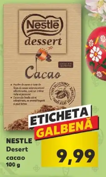 Nestle desert cacao 100g