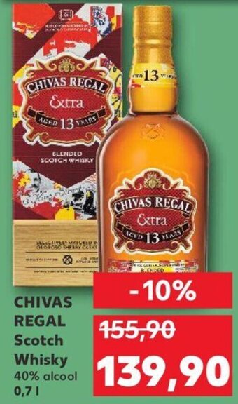 Kaufland Chivas regal scotch whisky 0.7l Ofertă