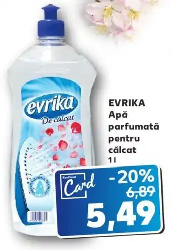 Evrika apă parfumată pentru călcat 1l