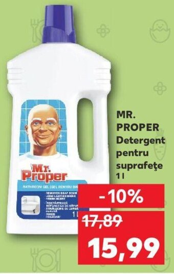 Kaufland Mr. Proper detergent pentru suprafețe 1l Ofertă