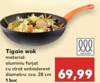 Kaufland Bergner tigaie wok 1 buc Ofertă