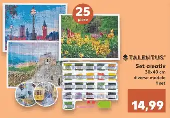 Kaufland Talentus set creativ 30 x 40 cm 1 set Ofertă